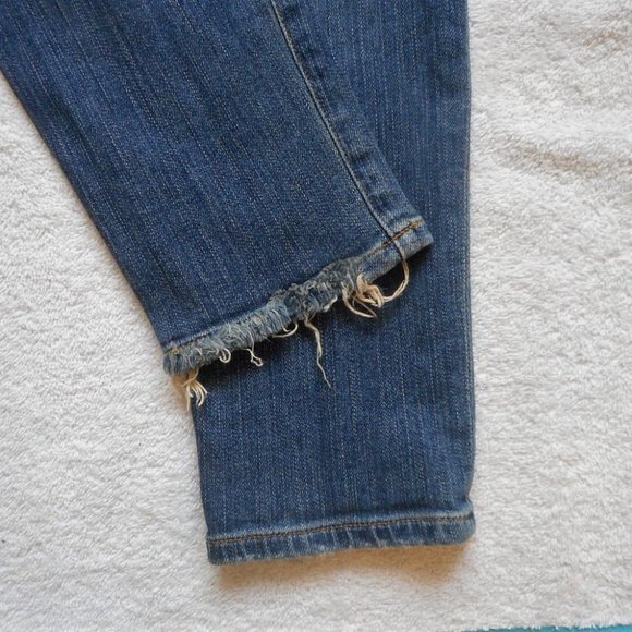 AGOLDE Jeans Size 29 Skinny Distressed Denim - Picture 12 of 15